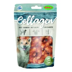 BUBIMEX 18 DONUTS DE COLLAGENE SAUMON 3CM> Friandises·Friandises Santé|Friandises·Friandises Santé