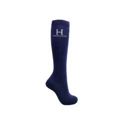 HARCOUR 1 PAIRE DE CHAUSSETTES HICKSTEAD MARINE>Femme Chaussettes D'Équitation·|Chaussettes D'Équitation·