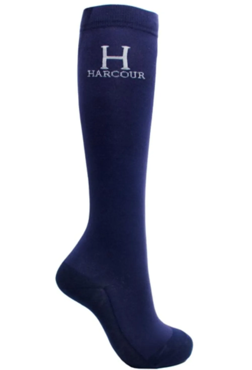 HARCOUR 2 PAIRES DE CHAUSSETTES BADMINTON MARINE>Femme Chaussettes D'Équitation·|Chaussettes D'Équitation·