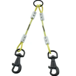 CANIHUNT ACCOUPLE CABLE XTREME 3 CHIENS JAUNE> Colliers, Laisses Et Harnais·Tripleurs|Colliers, Laisses Et Harnais·Tripleurs