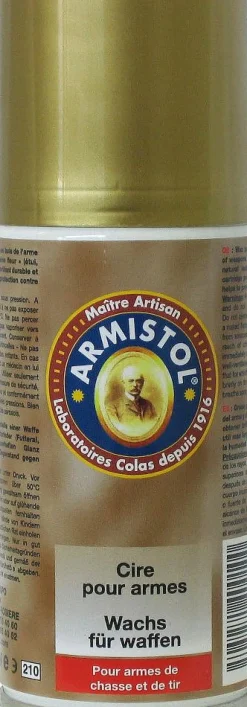 ARMISTOL AEROSOL CIRE ARME 150ML> Nettoyage Des Armes·Produits De Traitement Des Bois