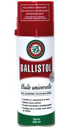 KLEVER BALLISTOL AEROSOL HUILE BALLISTOL 200ML> Nettoyage Des Armes·Huiles Et Graisses