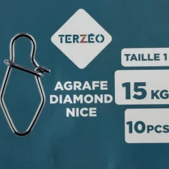 TERZEO PÊCHEURS AGRAFES DIAMOND NICE X10><noscript><img width=