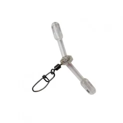 FLASHMER ANTI-TANGLE TRANSPARENT X3> Montages Surf Casting·Émerillons Mer, Sleeves Et Attaches