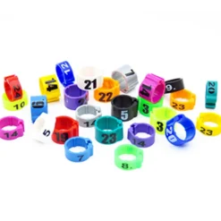 RINGS4WINGS BAGUES CLIP 1 A 25 Ø8MM X25> Élevage Pigeons Et Colombophilie·Bagues De Repérage Et Accessoires|Élevage Pigeons Et Palombes·Bagues De Repérage Et Accessoires