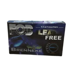 FOB BALLES BRENNEKE GREEN CAL 12/70 20G X5> Cartouches De Chasse Calibre 12·Balles Substituts Fusils