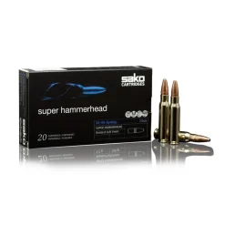 SAKO MUNITION BALLES 30-06 SUPER HAMMERHEAD 180GR> Munitions Rayées Pour Le Grand Gibier·Balles 30-06 Springfield