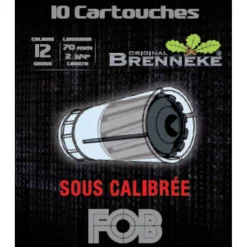 FOB BALLES BRENNEKE SS CAL CAL12 X10> Cartouches De Chasse Calibre 12·Balles Fusils