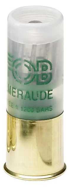 FOB BALLES EMERAUDE 12/34G> Cartouches De Chasse Calibre 12·Balles Fusils
