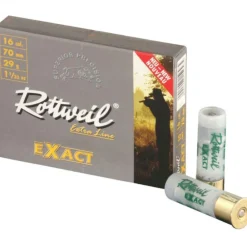 ROTTWEIL BALLES EXACT LINE 16/29G> Cartouches De Chasse Calibre 16·Balles Fusils
