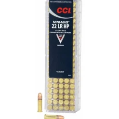 CCI BALLES 22LR HP MINIMAG 36G> Munitions De Tir À 50 Mètres·Balles .22Long Rifle Standard