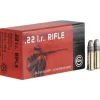 GECO BALLES 22LR RIFLE 40 GRAINS X50> Munitions De Tir À 50 Mètres·Balles .22Long Rifle Standard