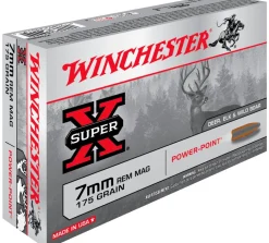 WINCHESTER BALLES 7RM PP 175GR> Munitions Rayées Pour Le Grand Gibier·Balles 7 Remington Magnum