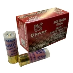 CLEVER BALLES SLUG ACIER HV X10> Cartouches De Chasse Calibre 12·Balles Substituts Fusils