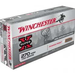 WINCHESTER BALLES 270WSM PP 150 GR> Munitions Rayées Pour Le Grand Gibier·Balles 270 Winchester Short Magnum