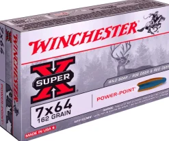 WINCHESTER BALLES 7X64 PP 162GR> Munitions Rayées Pour Le Grand Gibier·Balles 7X64