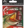 JIG POWER BAS DE LIGNE ACIER BOUCLE 7 B 40CM> Montages Pêche Au Posé·Avançons