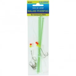 FLASHMER BAS DE LIGNE BALAIS PHOSPH 3 HAM> Montages Surf Casting·Bas De Lignes Surf Casting