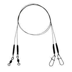 TERZEO PÊCHEURS BAS DE LIGNE CARNASSIERS 7X7 30CM X2> Tetes Plombées Et Accessoires Leurres·Avançons Pour Leurres