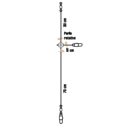 POWERLINE BAS DE LIGNE EGGING X2> Leurres Durs Mer·Turluttes Et Accessoires