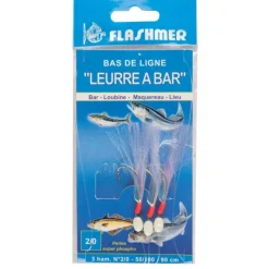 FLASHMER BAS DE LIGNE LEURRE A BAR/LANG 5HAM 1> Bas De Ligne Mer Bateau·Bas De Ligne Plumes