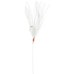 SRT BAS DE LIGNE MER PLUMES BLANCHES 5 HAMECONS><noscript><img width=
