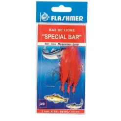 FLASHMER BAS DE LIGNE PLUME SPECIAL BAR 3 HA> Bas De Ligne Mer Bateau·Bas De Ligne Plumes