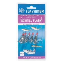 FLASHMER BAS DE LIGNE SCINTILL'FLASH 5HAM AR> Bas De Ligne Mer Bateau·Bas De Ligne Plumes