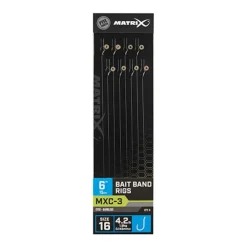 MATRIX BAS LIGNE MXC-3 BAIT BAND 15CM X8> Accessoires Pêche Au Feeder·Accessoires Feeder Matrix
