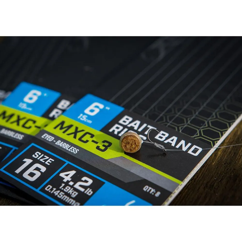 MATRIX BAS LIGNE MXC-3 BAIT BAND 15CM X8> Accessoires Pêche Au Feeder·Accessoires Feeder Matrix
