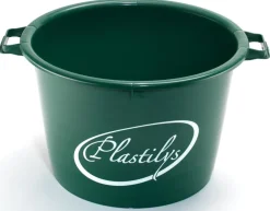 PLASTILYS BASSINE 40L VERT> Equipements Du Pêcheur Au Coup·Seaux, Tamis Et Bassines