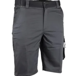LMA BERMUDA DE TRAVAIL DEDALE GRIS NOIR>Homme Vêtements De Travail·Pantalons De Travail