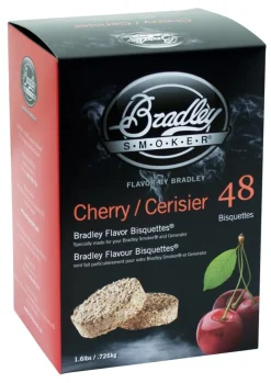 BRADLEY SMOKER BISQUETTES CERISIER X48> Fumaison·Fumoirs Électriques Et Bisquettes