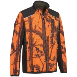 PERCUSSION BLOUSON HYBRID GHOSTCAMO BLAZE>Homme Vêtements & Accessoires Blaze·Vestes Polaires Epi Orange Fluo