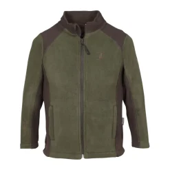 PERCUSSION BLOUSON POLAIRE ENFANT KAKI>Enfant Vêtements De Chasse Pour Enfants·Vestes Et Gilets Chauds Enfant