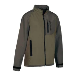 PERCUSSION BLOUSON SOFTRACK KAKI>Homme Vestes & Manteaux De Chasse·Vestes Imperméables