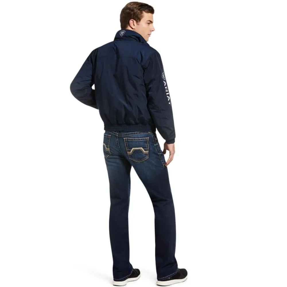 ARIAT BLOUSON STABLE TEAM MARINE HOMME>Homme Vêtements Homme·Hauts Équitation Homme