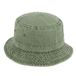 M BY FLECHET BOB COTON OLIVE>Homme Accessoires·Chapeaux