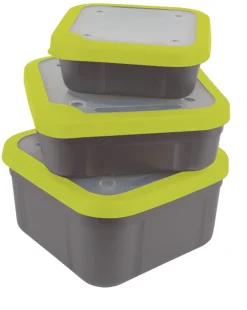 MATRIX BOITE A APPATS GREY/LIME> Equipements Du Pêcheur En Carpodrome·Boîtes À Appâts