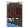 PRESTON BOITE DE PLIOIRS DOUBLE SLIDER 26CM ROUGE X8> Montage Des Lignes·Plioirs