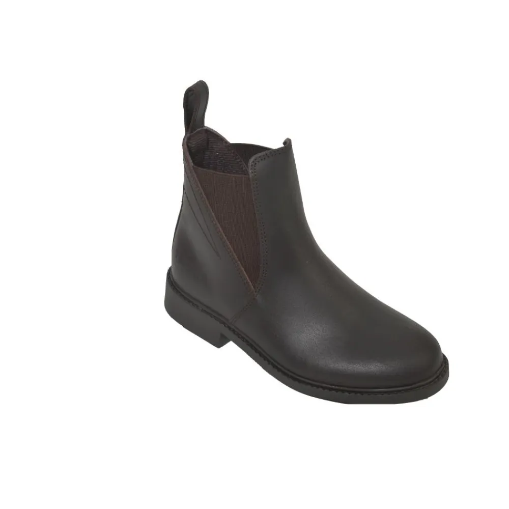 TERZEO CAVALIERS BOOTS ELASTIQUE ENFANT MARRON>Enfant Chaussant D'Équitation Enfant·Boots D'Équitation Enfant