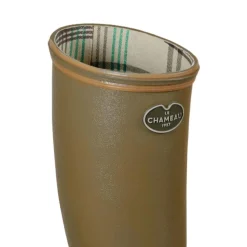 LE CHAMEAU BOTTE CAOUTCHOUC FEMME GIVERNY VERT VIERZON>Femme Bottes·Bottes Caoutchouc Femme|Bottes·Bottes Caoutchouc Femme