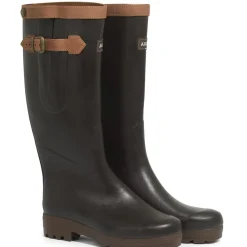 AIGLE BOTTE CHAMBORD VAR SIGN BRUN>Homme Bottes·Bottes Caoutchouc|Bottes·Bottes Caoutchouc