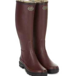 LE CHAMEAU BOTTE FEMME GIVERNY CHERRY>Femme Bottes·Bottes Caoutchouc Femme|Bottes·Bottes Caoutchouc Femme