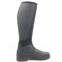 CHESTER BOTTES D'EQUITATION POLYVALENTES MADERE NOIRE> Chaussant D'Équitation Adulte·Bottes D'Équitation Adulte