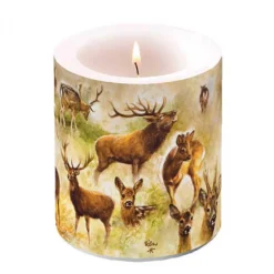 AMBIENTE BOUGIE MM COLLAGE DE CERFS> Décorations D'Intérieur·Décorations D'Intérieur