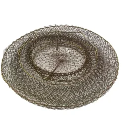 TERZEO PÊCHEURS BOURRICHE METALLIQUE OVALE> Equipement Du Pêcheur De Carnassiers·Bourriches À Vifs