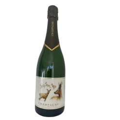 CHAMPAGNE PAUL POTHELET BOUTEILLE DE CHAMPAGNE CHEVREUIL> Bouteilles De Bières, Vins Et Champagnes·Bouteilles Et Coffrets De Champagnes
