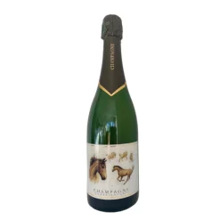 CHAMPAGNE PAUL POTHELET BOUTEILLE DE CHAMPAGNE CHEVAL> Bouteilles De Bières, Vins Et Champagnes·Bouteilles Et Coffrets De Champagnes