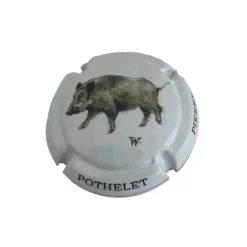 CHAMPAGNE PAUL POTHELET BOUTEILLE DE CHAMPAGNE SANGLIER> Bouteilles De Bières, Vins Et Champagnes·Bouteilles Et Coffrets De Champagnes